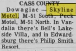 Castle Inn (Skyline Motel) - Apr 1983 Article